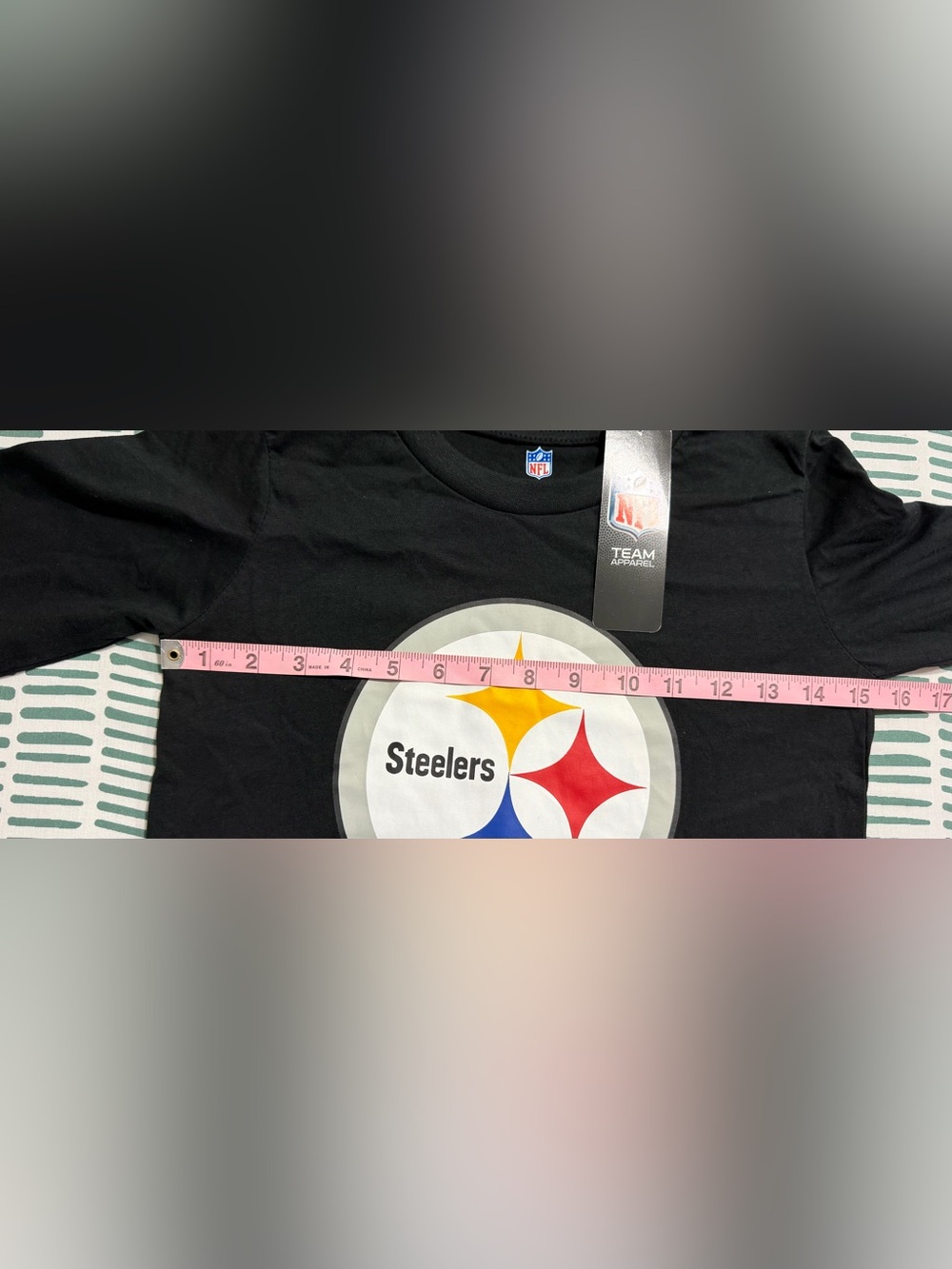 NWT Pittsburgh Steelers Youth Small NFL Team Apparel Long Sleeve Tee - Picture 5 of 8